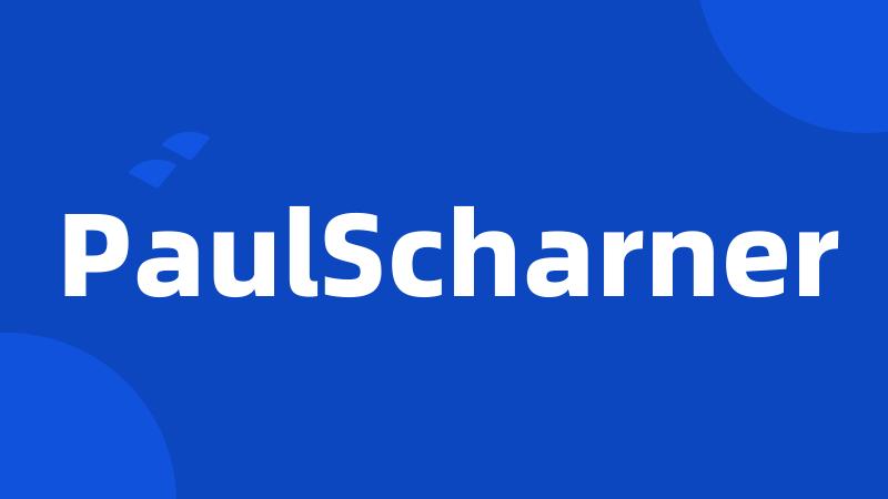 PaulScharner