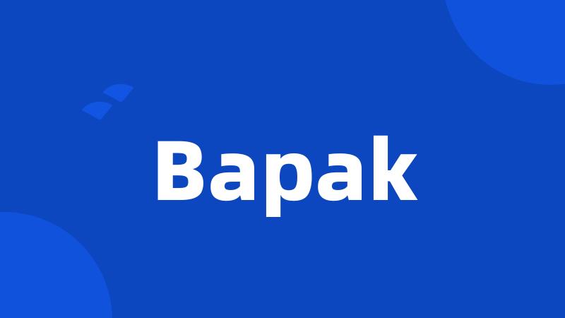 Bapak