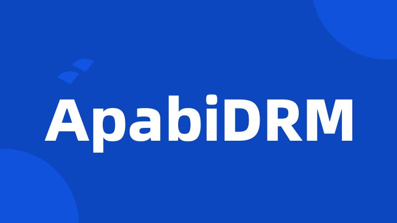 ApabiDRM