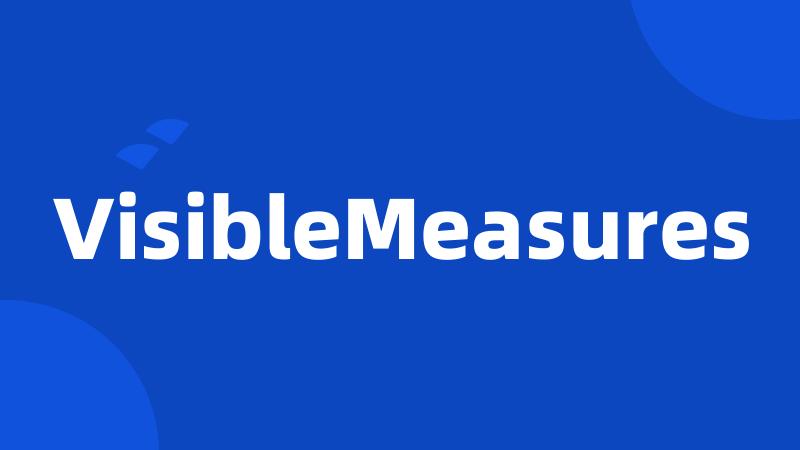 VisibleMeasures