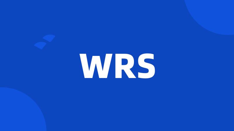 WRS