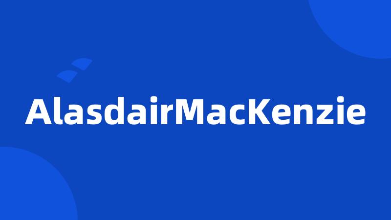 AlasdairMacKenzie