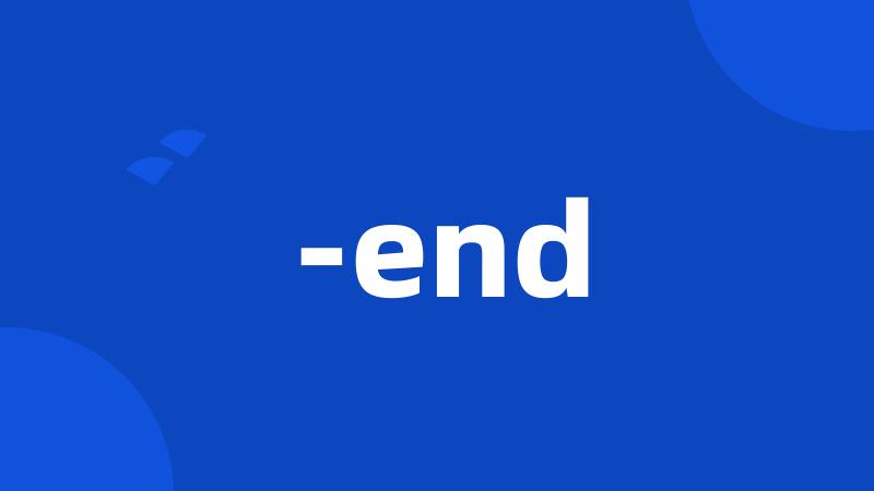 -end
