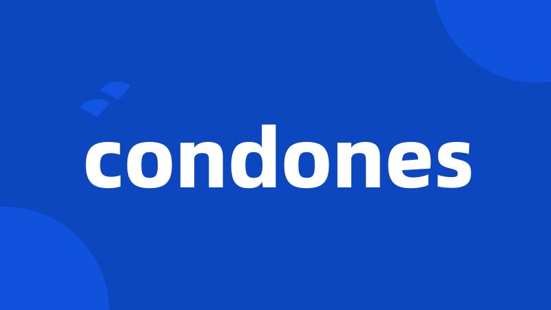 condones