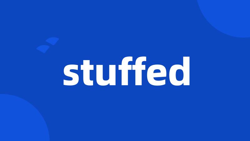stuffed