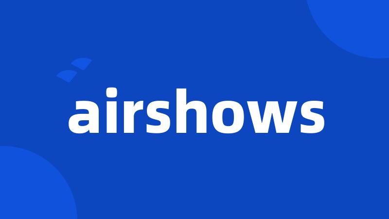 airshows