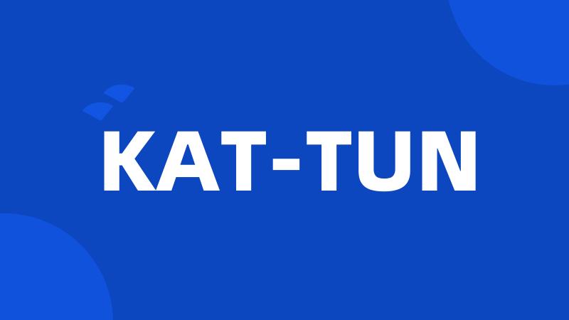 KAT-TUN