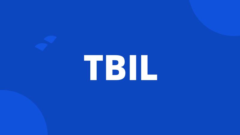 TBIL