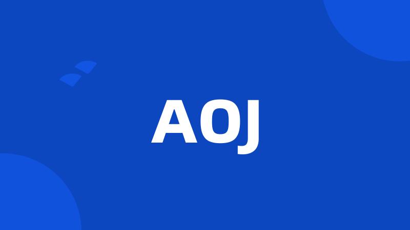 AOJ