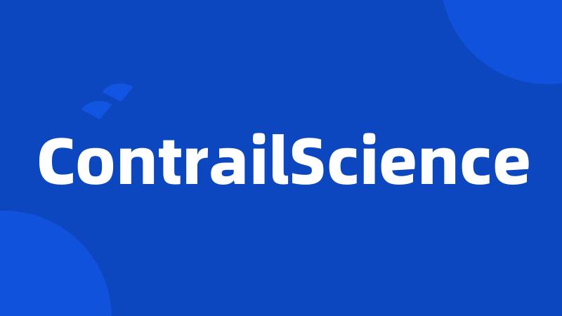 ContrailScience