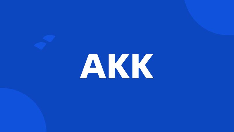 AKK