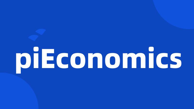 piEconomics