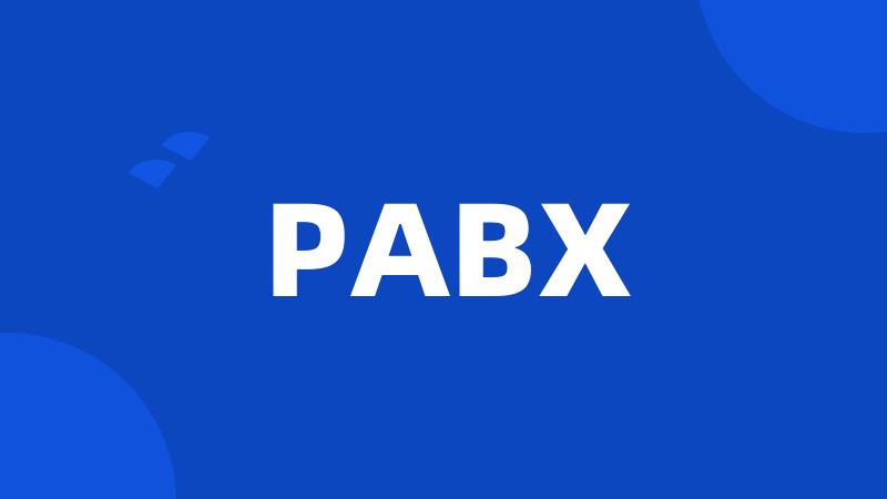 PABX