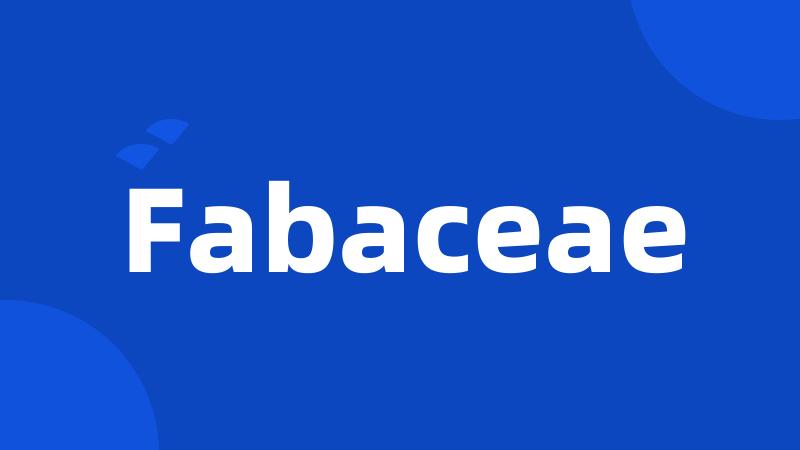 Fabaceae