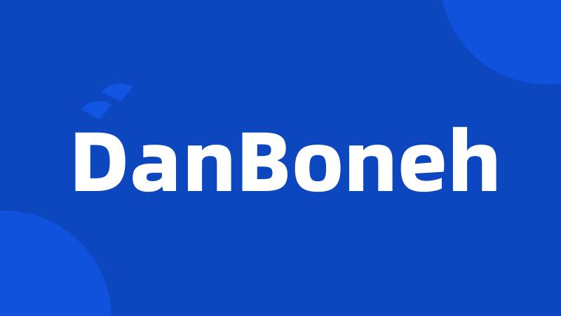 DanBoneh