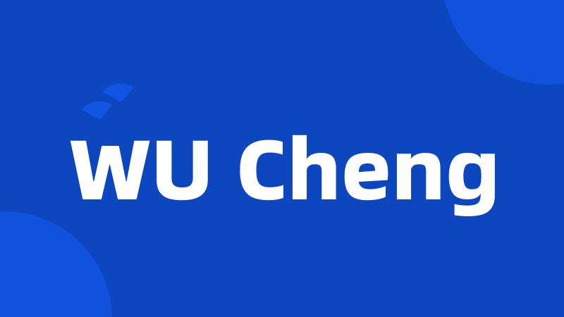 WU Cheng
