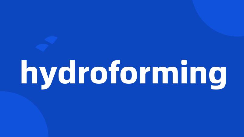 hydroforming