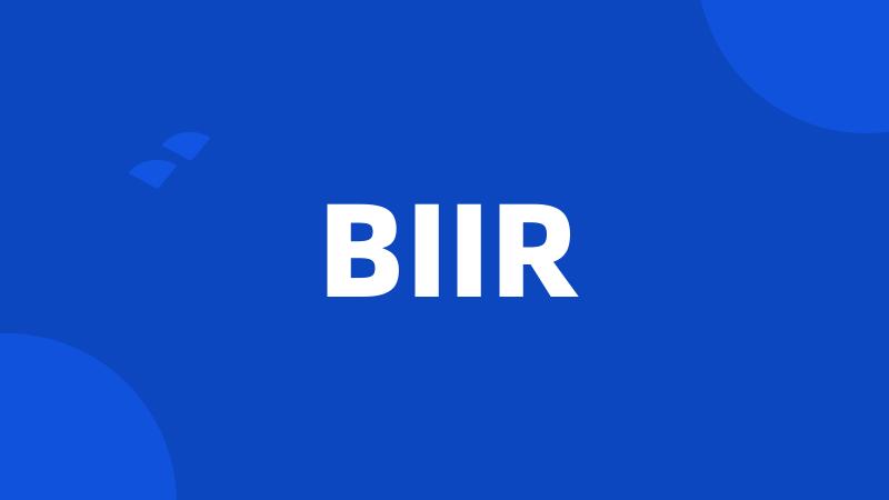 BIIR