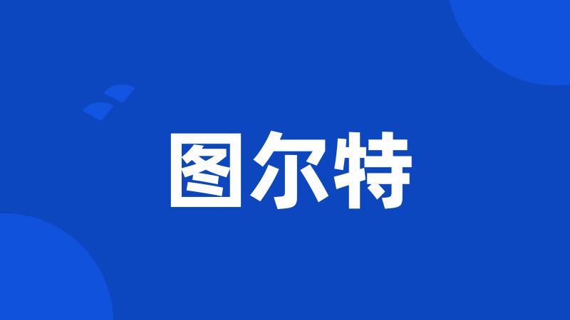 图尔特