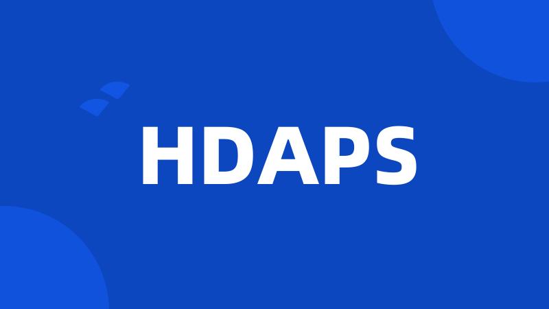 HDAPS