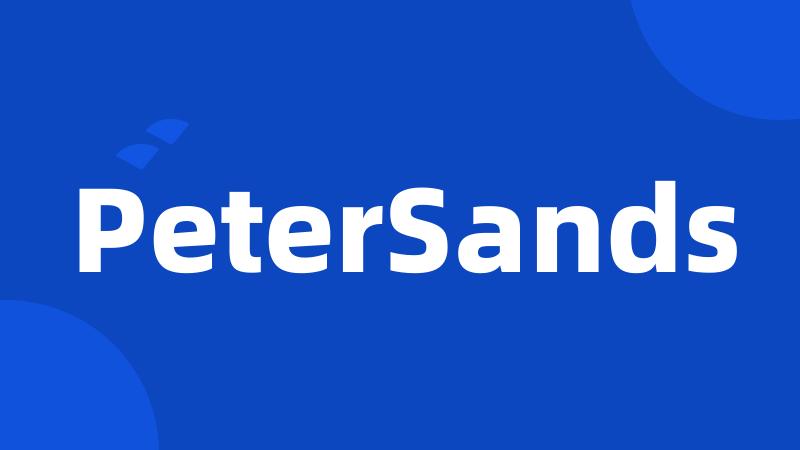 PeterSands
