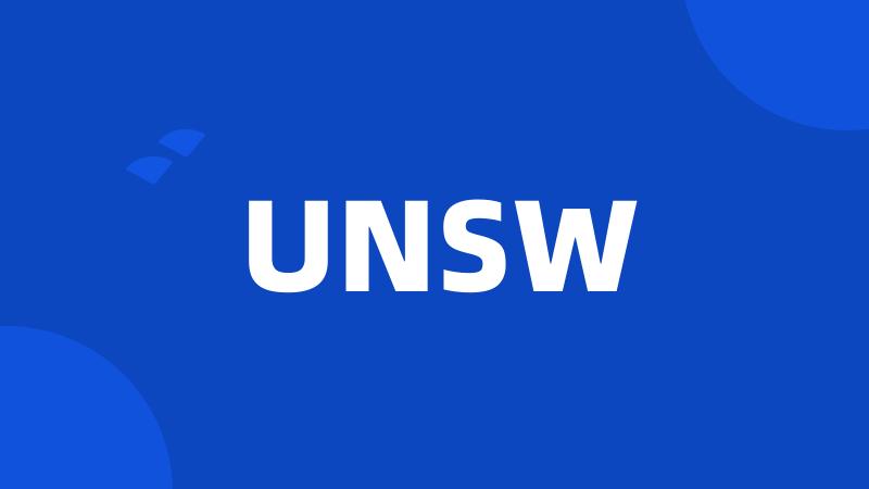 UNSW
