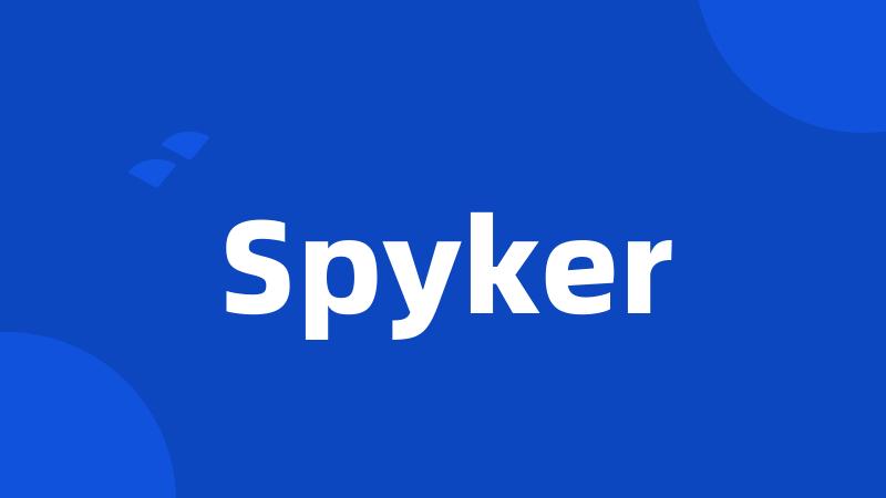 Spyker