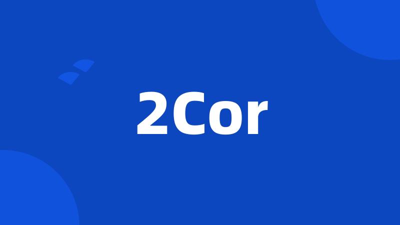 2Cor