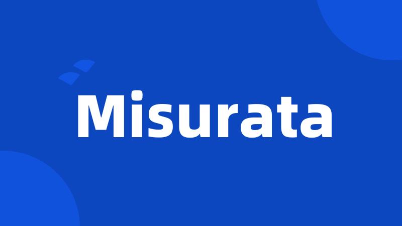 Misurata