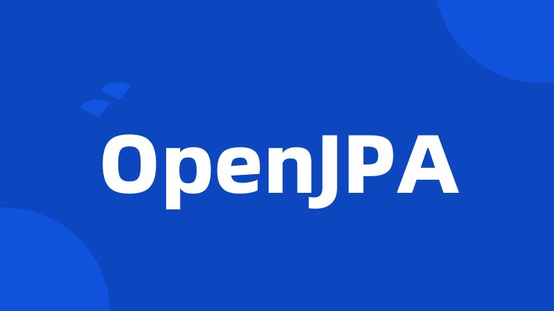 OpenJPA