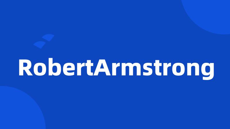 RobertArmstrong
