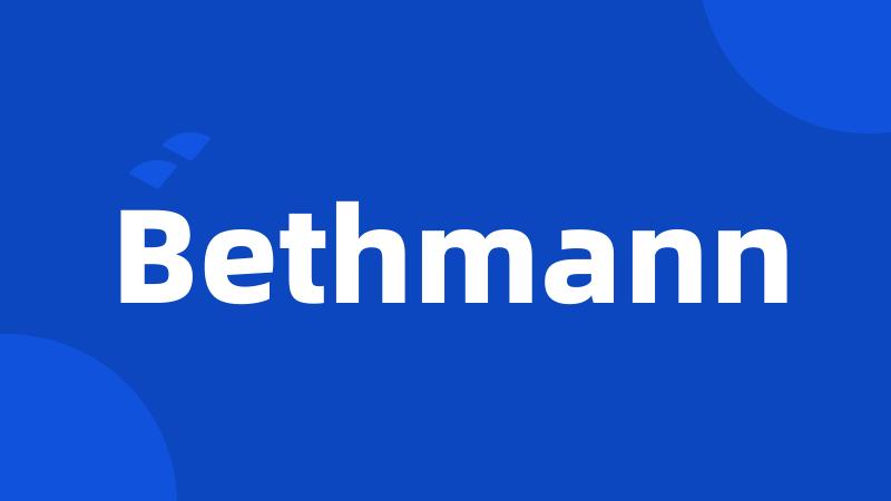 Bethmann