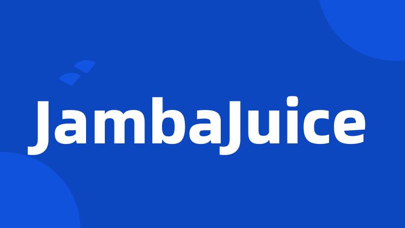 JambaJuice