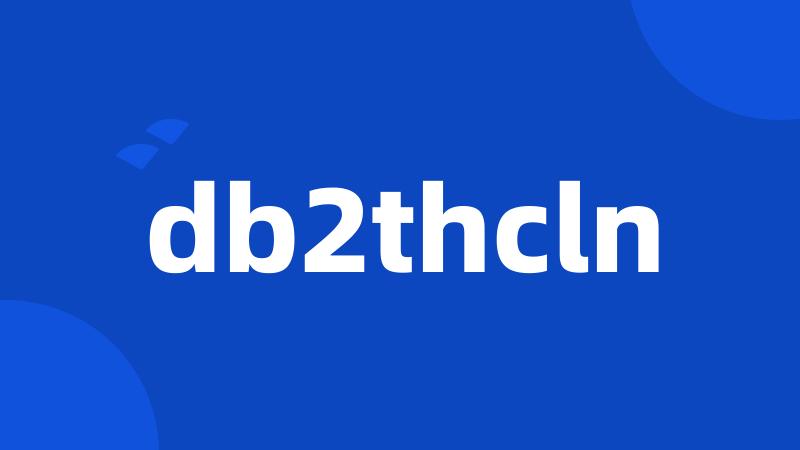 db2thcln