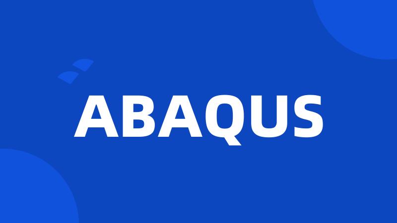 ABAQUS