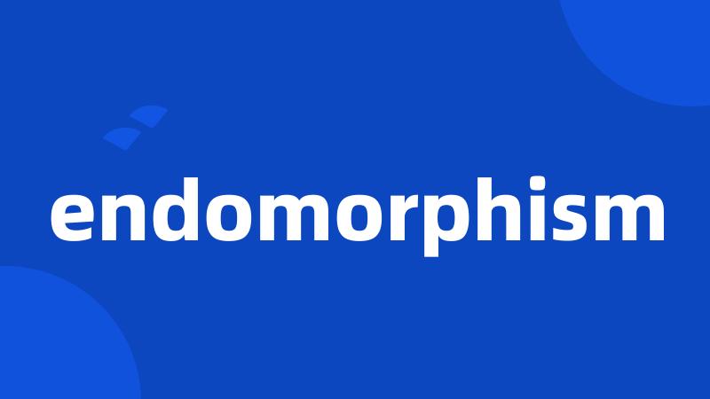 endomorphism
