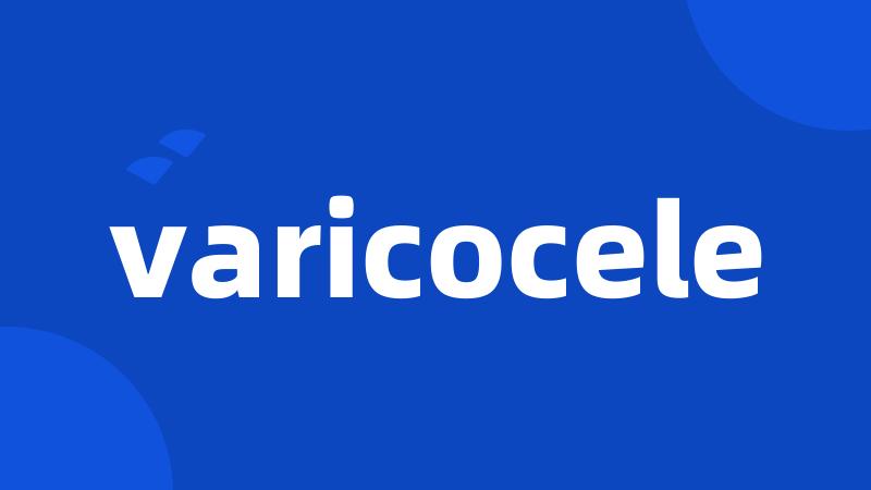 varicocele