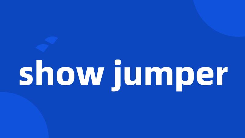 show jumper