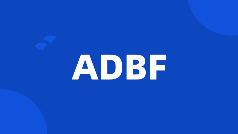 ADBF