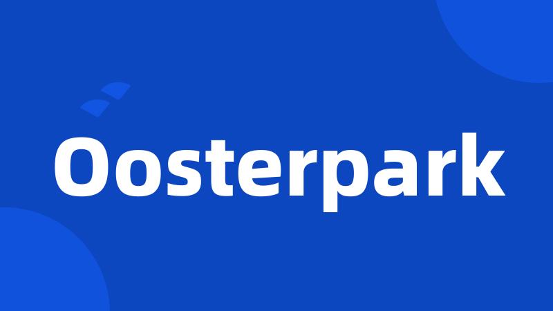 Oosterpark