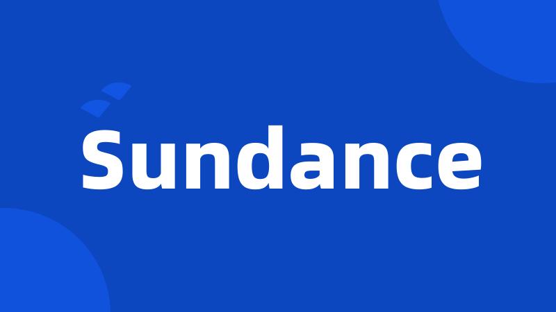 Sundance