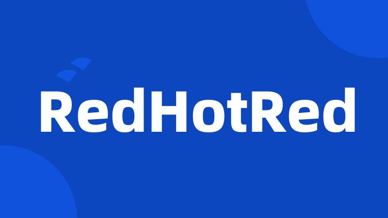 RedHotRed