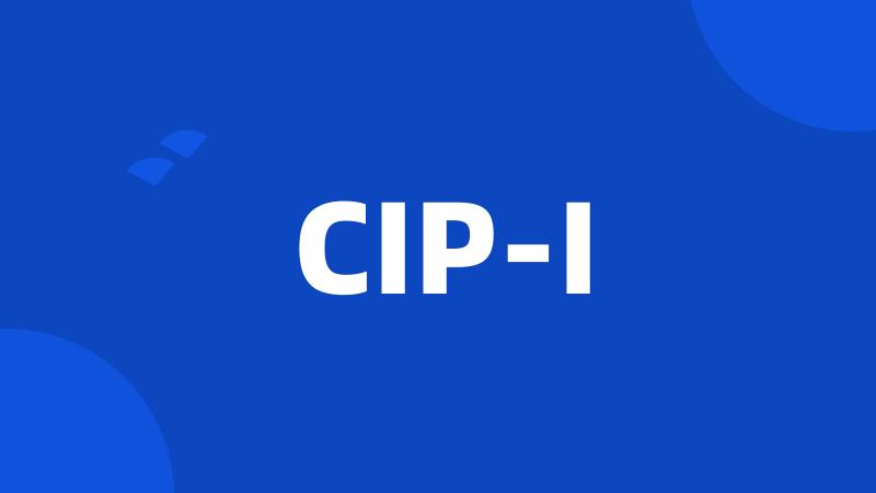 CIP-I