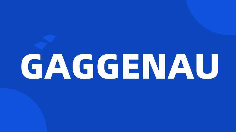 GAGGENAU
