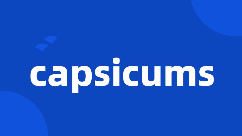 capsicums