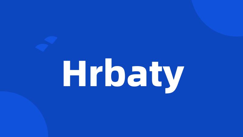 Hrbaty