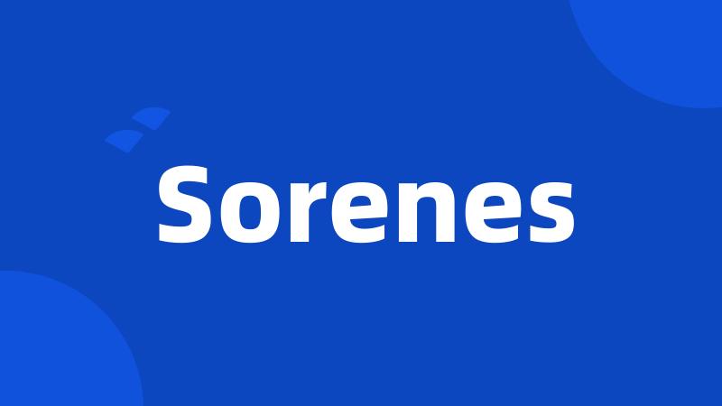 Sorenes