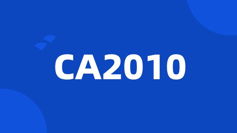 CA2010