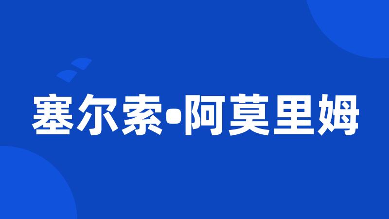 塞尔索•阿莫里姆