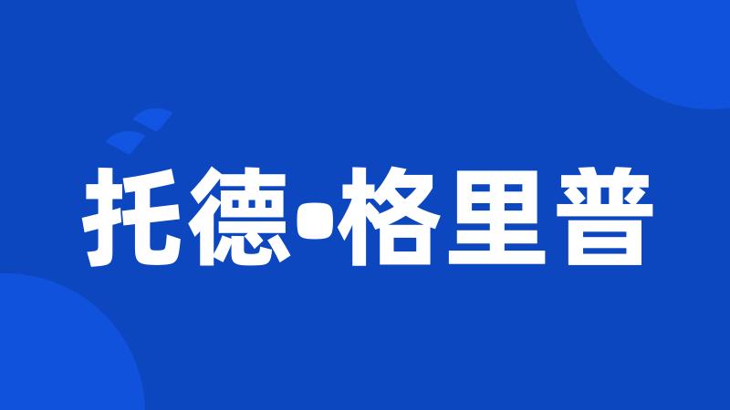 托德•格里普